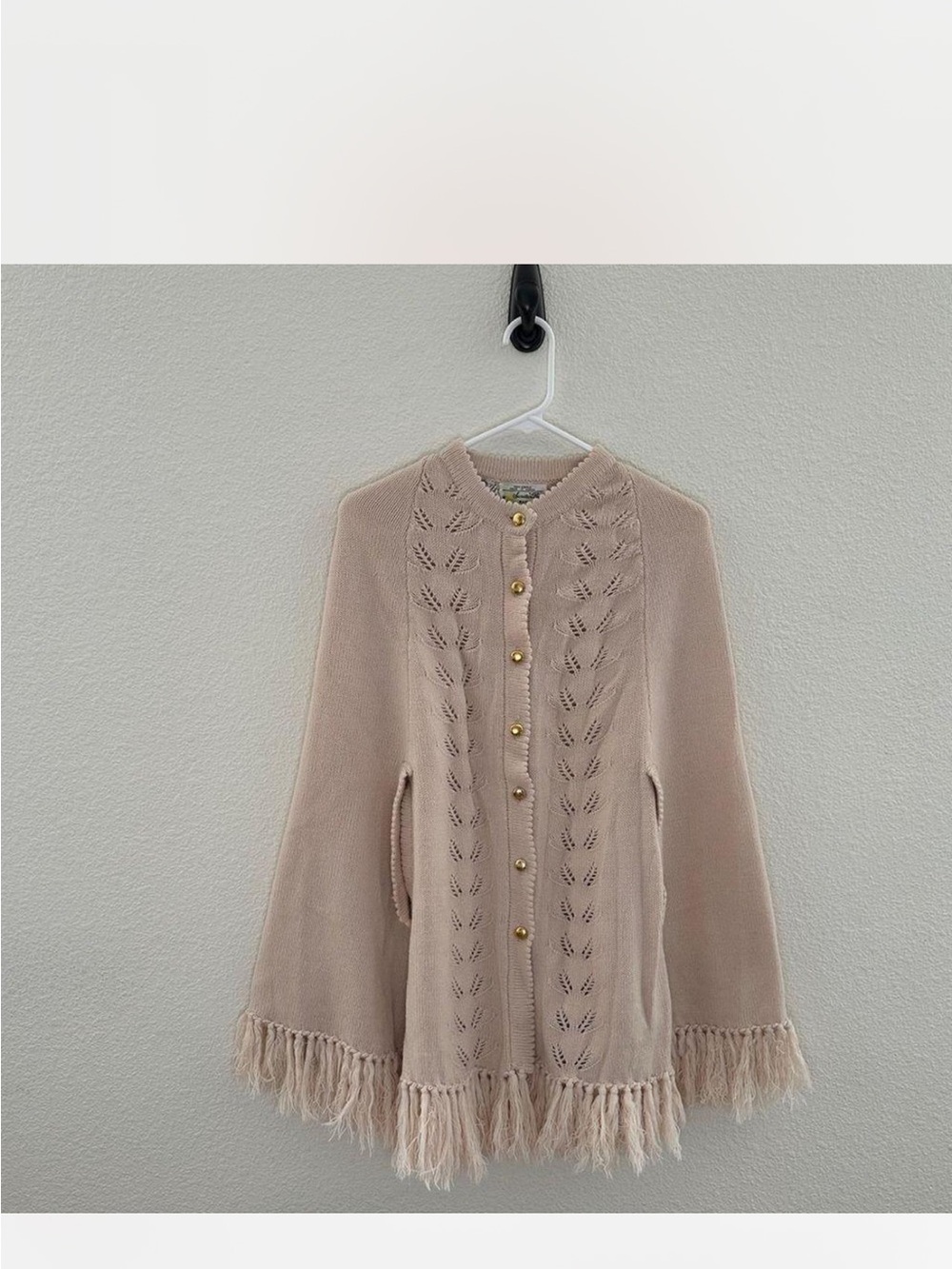 Vintage cape cardigan